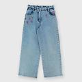 pantalone in jeans da bambina blu taglia 6