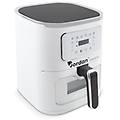 friggitrice ad aria 1600w capacità 7. 5l friggitrice ad aria con vetro trasparente