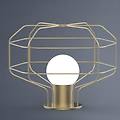 miloox lampada da tavolo wire e27