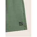pantaloni corti in interlock tecnico hedge green uomo large