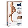 srl collant autoreggente linea classica open toe maglia microrete 70 denari neutro beige taglia 3