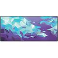 xtrfy gp5 litus blue xl tappetino mouse gaming 920x400mm tessuto gomma antiscivolo