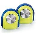 - auricolari drops senza filo bluetooth blue e giallo