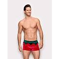 boxer velvet elf hello xmas / rosso / 3 rosso