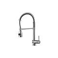 paffoni miscelatore monocomando per lavello con canna orientabile serie stick sk178cr cromato