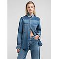 camicia over in denim atelier