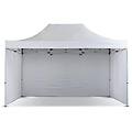 - gazebo prof. 3x4 5 mt pieghevole rapido automatico con set pareti laterali (gaz. bianco +3