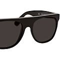 occhiali da sole flat top black fzq
