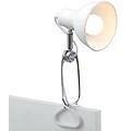 lampada con pinza fix 30 5x11x13 cm bianco