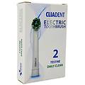 cliadent testina daily clean ricambio per spazzolino elettrico rotante 2 pezzi