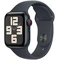 watch se gps + cellular 40mm cassa alluminio mezzanotte con mezzanotte sport band m/l