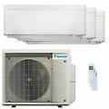condizionatore stylish bianco trial split 9000+12000+18000 btu inverter a++ wifi unità