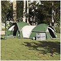 - tenda da campeggio per 5 persone verde impermeabile