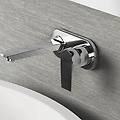 leroy merlin rubinetto per lavabo a canna media ceramix cromo lucido