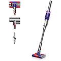 - omni-gglide scopa ricaricabile 2 in1 senza sacco potenza 230 w colore blu /grigio /rosso