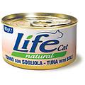Lifecat Life Pet Care Natural Cat Lattina Multipack 24x85g Tonno Con Sogliola