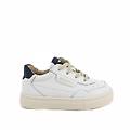 sneakers da bambino bianco con zip taglia 20
