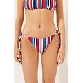 slip lacci costume nautical stripes donna blu m