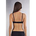 reggiseno balconcino francesca effortless beauty donna nero taglia 2c