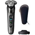 rasoio elettrico viso i9000 x9002 senza filo 50min funzionamento a umido 3 testine flessibili