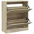 - scarpiera rovere sonoma 80x34x96 5 cm in legno multistrato
