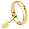 fede nuziale 3 grammi oro giallo fascia larga