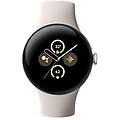 pixel watch 2 amoled 41 mm digitale touch screen argento wi-fi gps (satellitare)