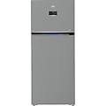 frigorifero combi antigelo 186cm 557l d acciaio inox