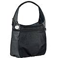 lässig borsa per pannolini con accessori borsa fasciatoio/casual hobo bag nero