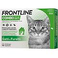 frontline combo antiparassitario per gatti e furetti 3 pipette
