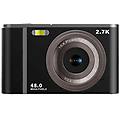 fotocamera digitale 2. 7k 48mp 1080p zoom 16x scheda di memoria da 32 gb black
