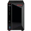 as5402t server nas e di archiviazione collegamento ethernet lan nero n5105 (as5402t)