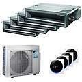 condizionatore canalizzabile mini sky fdxm-f9 quadri split 9000+9000+9000+9000 btu inverter a++