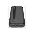 power bank batteria portatile 20000 mah nero