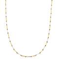 collana uomo oro giallo bianco gl100335