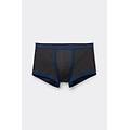 boxer in cotone superior con logo uomo grigio scuro taglia 3