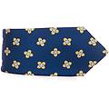cravatta in seta blu
