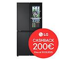frigorifero 4 porte gmv860epde instaview classe e-essence matte black