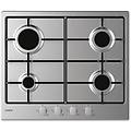idea chw6brx acciaio inox da incasso 60 cm gas 4 fornello(i)