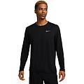 Nike Dri Fit Uv Miler Maglia Running A Maniche Lunghe Uomo Black Xl