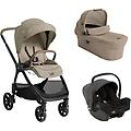 trio passeggino valora navicella ramble xl e i-snug 2 sandstone sandstone