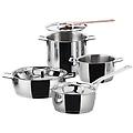 - batteria di pentole 7 pezzi ajm100s7 linea pots&pans