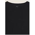 body senza maniche in jersey tencel effetto denim jeans nero-cuciture in tono donna extra small