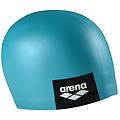 arena. cuffia da nuoto sagomata in silicone con logo menta cuffie ritiro gratis