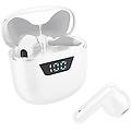cuffie senza fili bt 5. 0 microfono display lcd indicatore di carica facile accoppiato hi-fi stereo