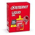 enervit. gel energetico liquid gel limone 4x60ml maltodestrine fruttosio 2 1 gel energetici ritiro