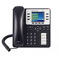 gxp-2130 telefono ip nero con display tft 3 linee bluetooth gigabit ethernet