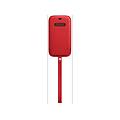 custodia a tasca magsafe in pelle per iphone 12 pro max (product) red