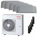 condizionatore haori penta split 9000+9000+9000+9000+12000 btu inverter a++ wifi unità