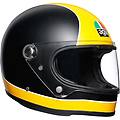 casco moto integrale legend x3000 multi super nero o taglia s